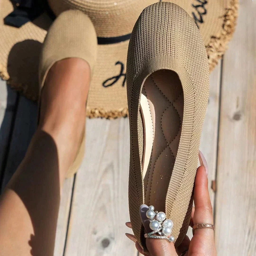 Ballerines antidérapantes respirantes pour femmes