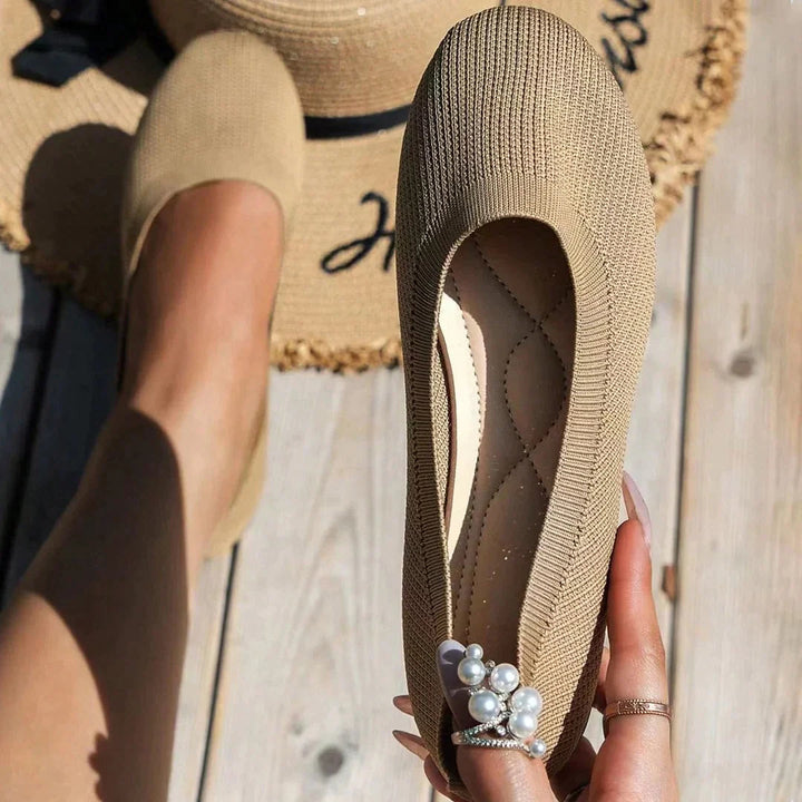 Ballerines antidérapantes respirantes pour femmes