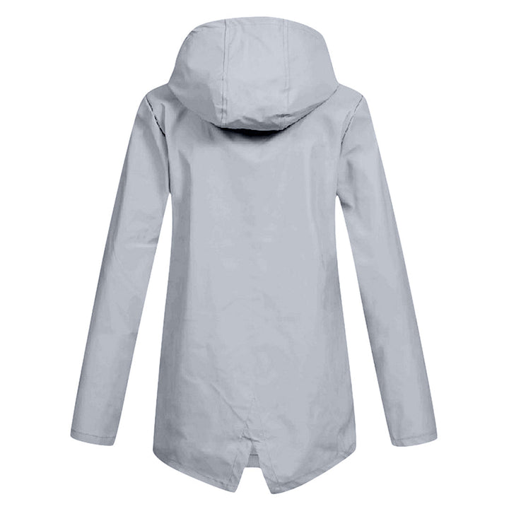 Veste Mi-Saison Imperméable avec Fermeture Éclair et Capuche : Élégance et Protection au Quotidien