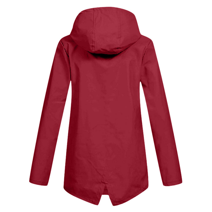 Veste Mi-Saison Imperméable avec Fermeture Éclair et Capuche : Élégance et Protection au Quotidien